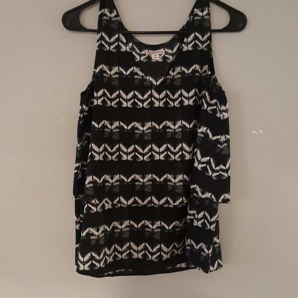 V-neck Layered Tank Top